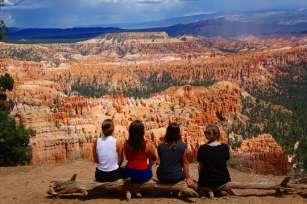 USA: Wir vor dem Bryce Canyon