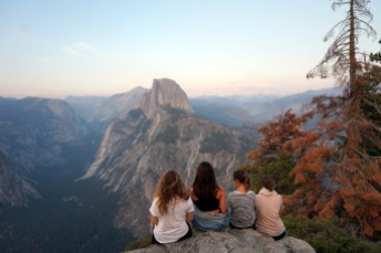 USA: Yosemite Glacier Point